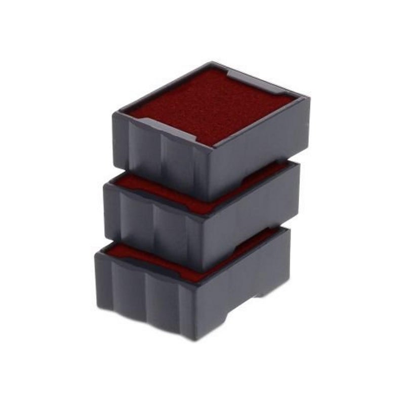 Trodat Replacement Ink Cartridge 6/4921 - Pack of 3 Color red - Image 1
